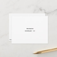 Carte d'anniversaire édition standard blanc