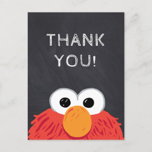 Postale Carte d'anniversaire Sesame Street Elmo Tableau