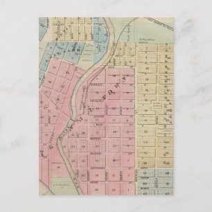 Postale Carte d'Anoka, comté d'Anoka, Minnesota