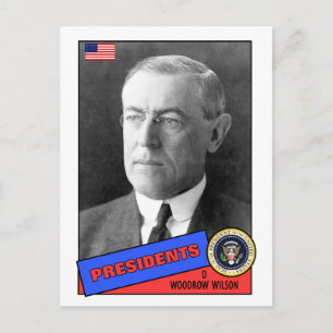 Postale Carte de baseball Woodrow Wilson