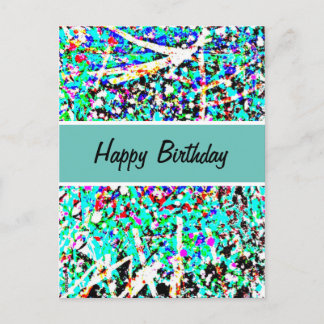 Postale Carte de Bonne Anniversaire