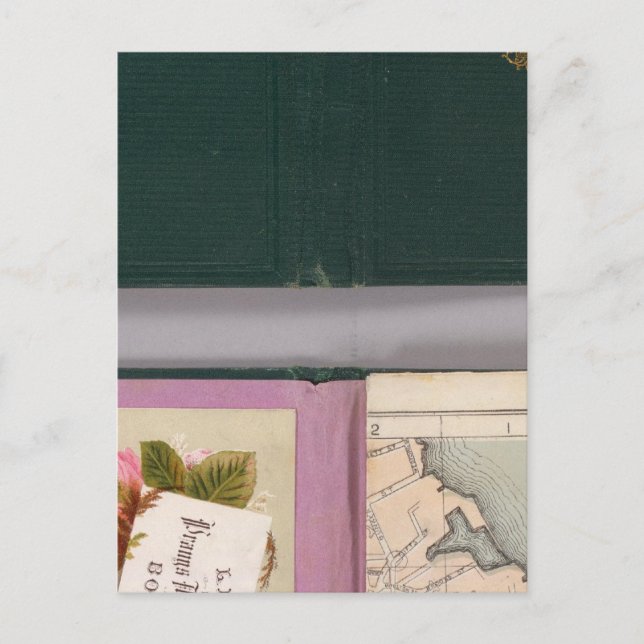 Postale Carte de Boston (Devant)