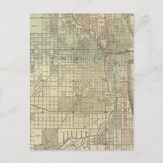 Postale Carte De Chicago (Devant)