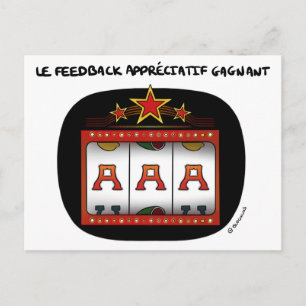 Postale Carte de coaching : A-A-A, le feedback appréciatif
