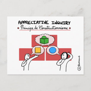 Postale Carte de Coaching "AI - Principe de Construction"