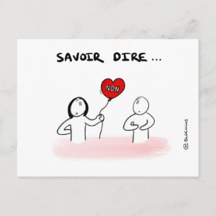 Postale Carte de coaching : Savoir dire "Non"