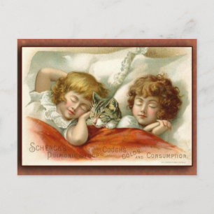 Postale Carte de commerce du sirop de Schenck