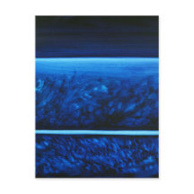 CARTE DE COULEURS DE GUÉRISON en BLEU de Calme