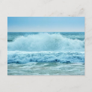 Postale Carte de crashage double face Ocean Wave