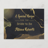 Carte de faire-part de Baby Shower Mariage Marbre