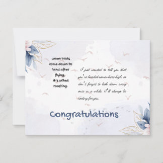 Postale Carte de félicitations