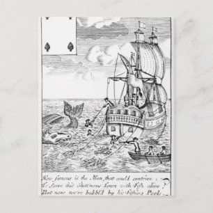 Postale Carte de jeu Fish Pool