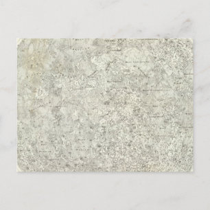 Postale Carte de la lune