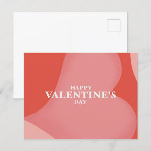 Postale Carte de la Saint-Valentin Joyeuse