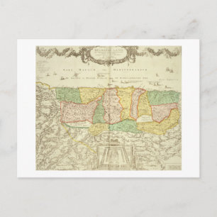 Postale Carte de la Terre Sainte, pub. par Jan Barend Elwe
