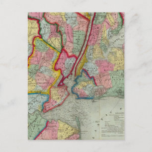 Postale Carte De La Ville De New York