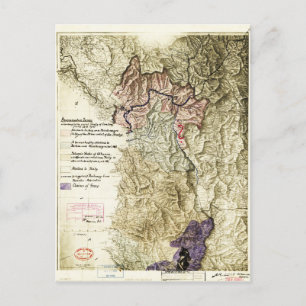 Postale Carte de l'Albanie (26 avril 1915)