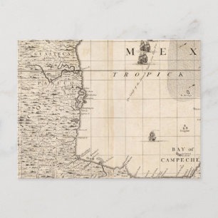 Postale Carte de l'Empire britannique en Amérique Feuille
