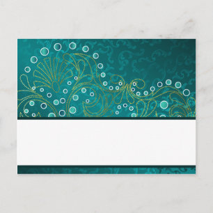 Postale Carte de lieu écrite Arabian Turquoise
