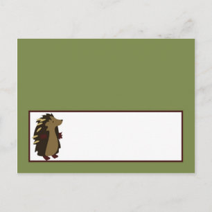 Postale Carte de lieu écrite Enchanted Hollow Forest Wood