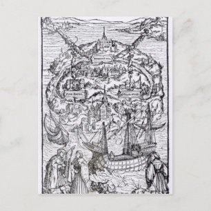 Postale Carte de l'île d'Utopia, Livre frontispece