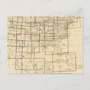 Postale Carte de l'index Explication des signaux utilisés 