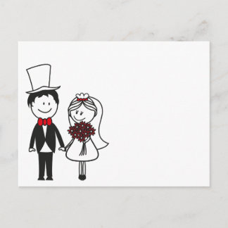 Postale Carte de mariage