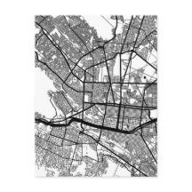 Carte de Monterrey Ville de Mexico