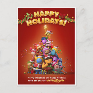 Postale Carte de Noël AstroLOLogie
