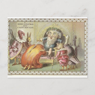 Postale Carte de Noël Sir Loin