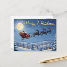 Carte de Noël vintage