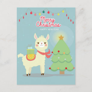 Postale Carte de note de Noël Joyeux