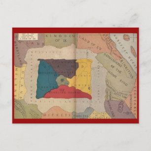 Postale Carte de Oz et des pays environnants
