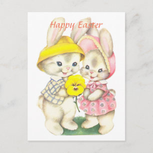 Postale Carte de Pâques joyeuse