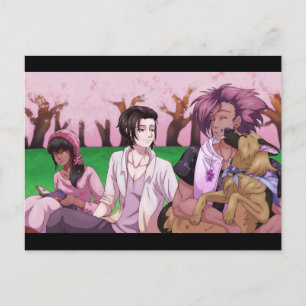 Postale Carte de pique-nique Cherry Blossom