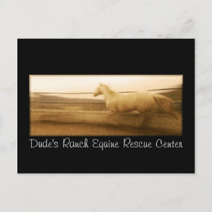 Postale Carte de poste à cheval