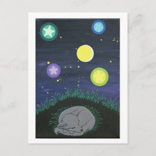 Postale carte de poste d'art pour petits