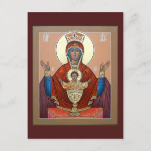 Postale Carte de prière de coupe inépuisable