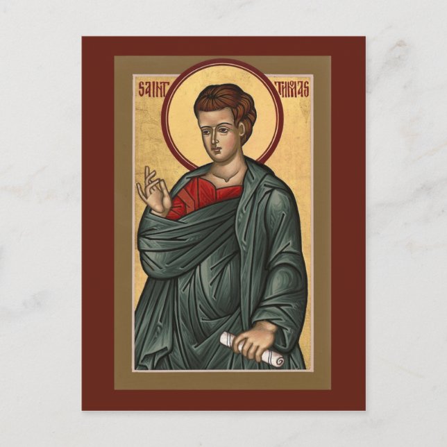 Postale Carte de prière St. Thomas (Devant)