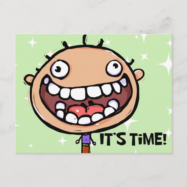 Postale Carte de rappel de rendez-vous pour l'enregistreme (Devant)