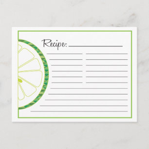 Postale Carte de recette de chaux