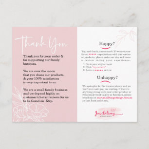 Postale Carte de remerciement sur les médias sociaux.  Po