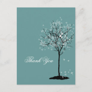 Postale Carte de remerciements ~ érable, do-it-yourself co