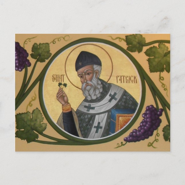 Postale Carte de Saint-Patrick (Devant)