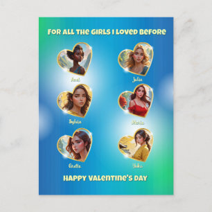 Postale Carte de Saint Valentin pour un Bachelorette