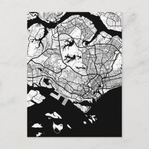 Postale Carte de Singapour