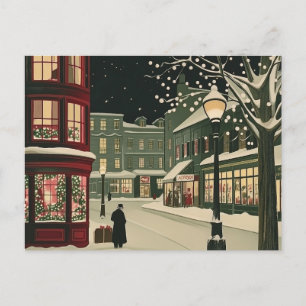 Postale Carte de style Art déco Washington DC Georgetown