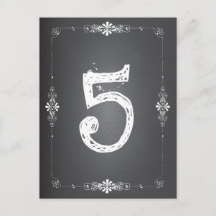 Postale Carte de table Mariage de tableau