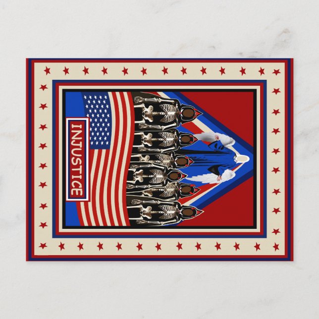 Postale Carte de Tarot - INJUSTICE - Carte (Devant)