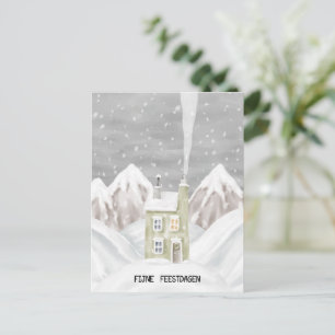 Postale Carte de voeux (10,8 x 14,2 cm) - Jours fériés fin